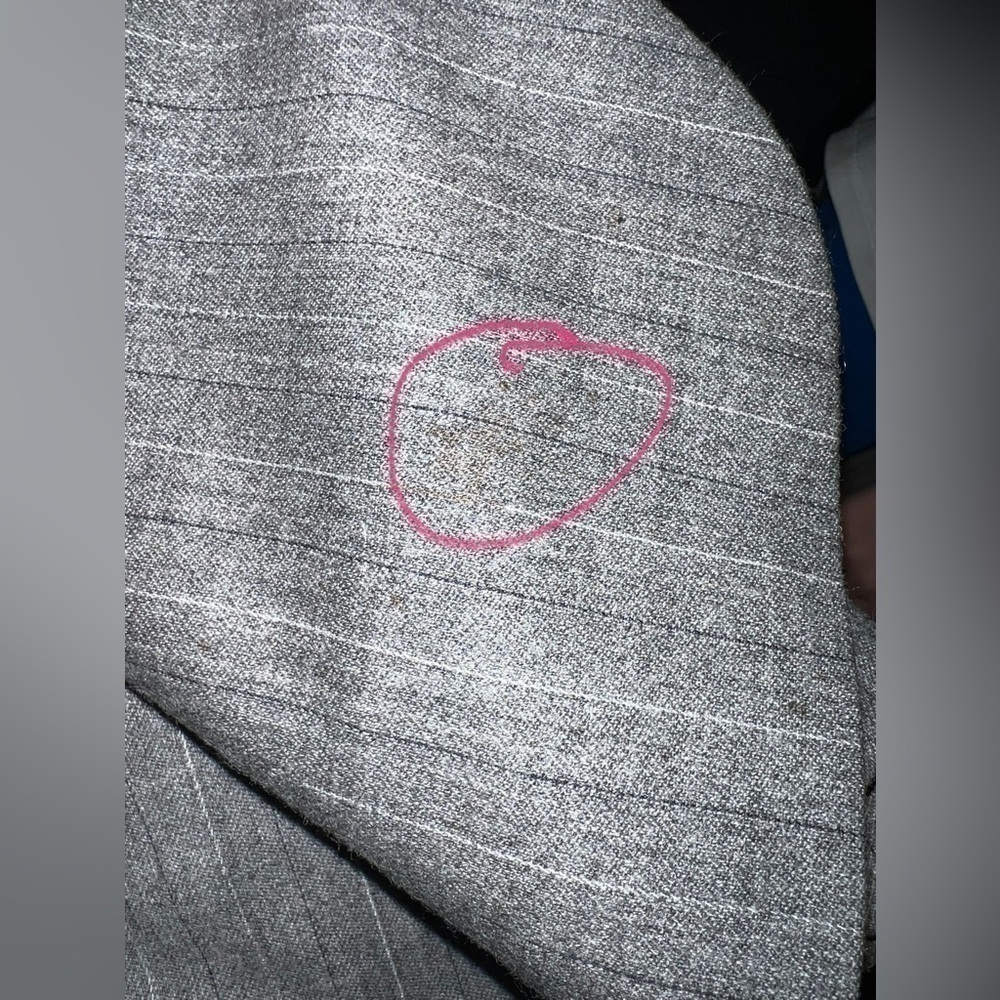 Sisley Womens IT 42 Virgin Wool Blazer Gray Pinstripe Suit Jacket US 6 M Italy - Picture 15 of 16